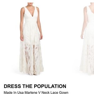 🌟🌟HP 🌟🌟NWT Dress the population Marlene Gown